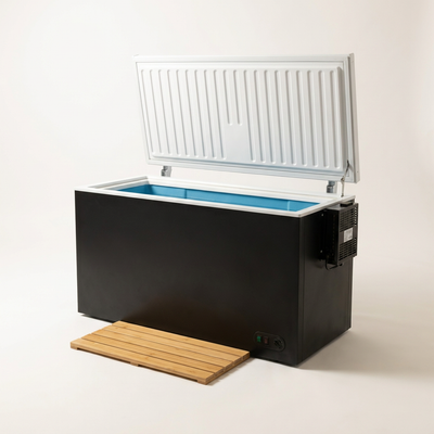 Cold Plunge Tub Designed for Home Recovery, Built-In Ice Maker, Cools to 33F, Ozone Disinfection, UV Resistant