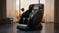 4D Massage Chair Full Body, Zero Gravity Massage Chair with Heat and Foot Massage with Airbags, Kneading, Bluetooth, LCD Touch Control - Black — Lifestyle