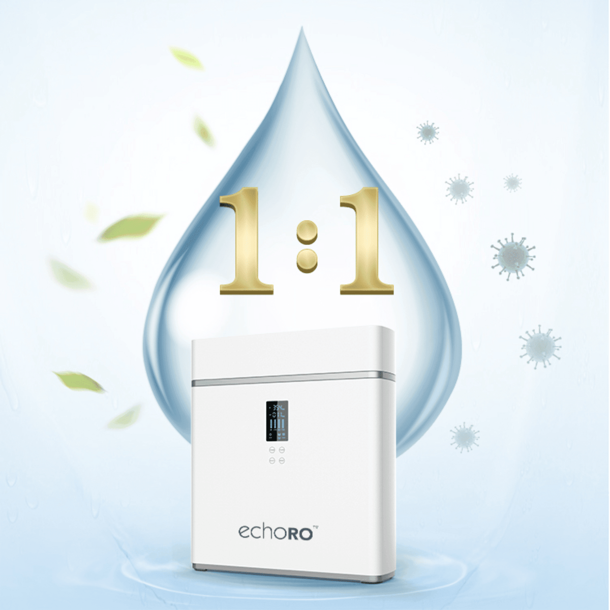 ECHO RO™ Tankless Reverse Osmosis Water Filter Machine